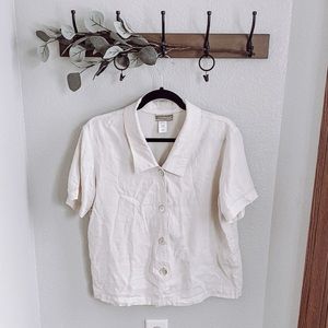 Coldwater Creek Button Up